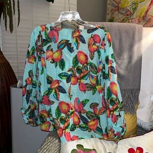 FARM size large multicolor women top